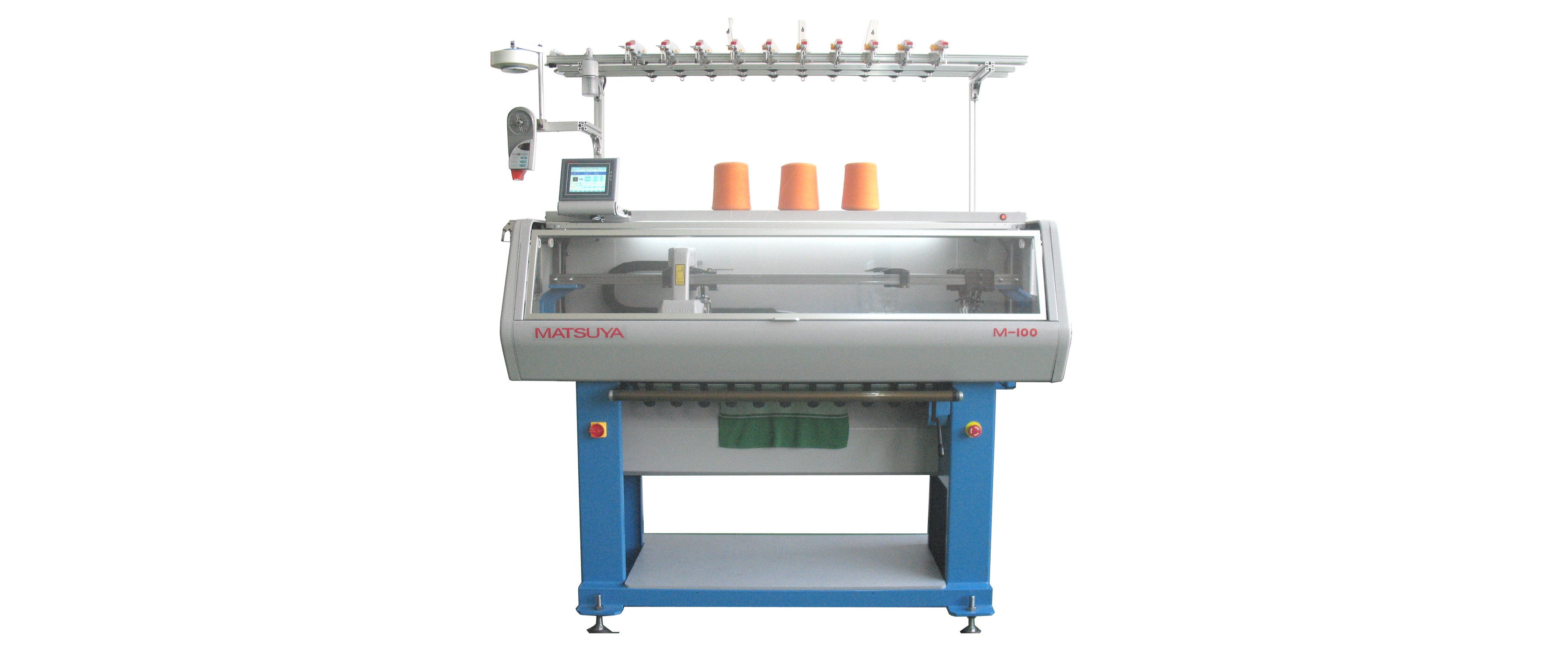 松谷横机、织领机、飞织鞋面机、针织横机、衣领横机-源自日本品牌的